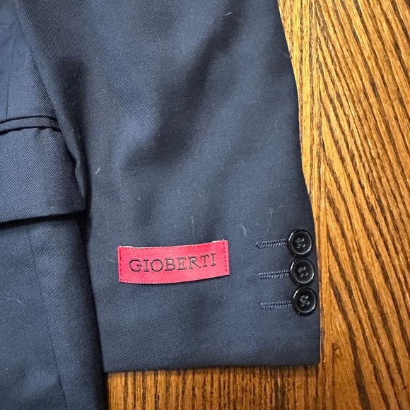 Blue Blazer Classic Fit Structured Design - Picture 2 of 4